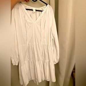 H&M white dress